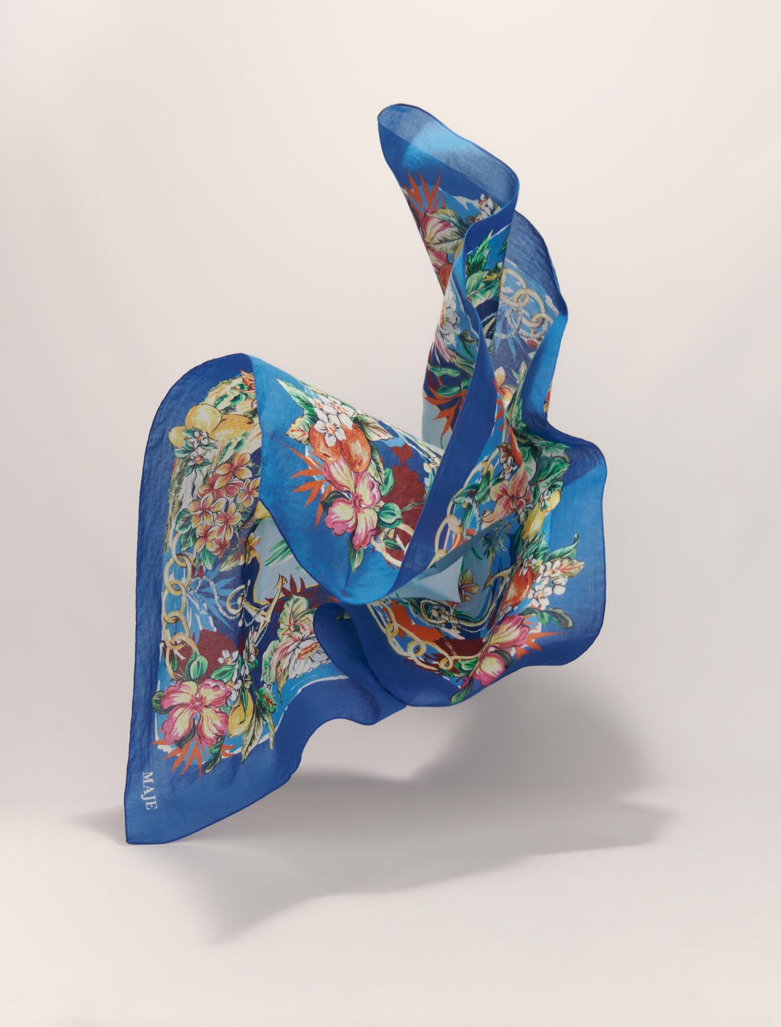 Cotton printed scarf