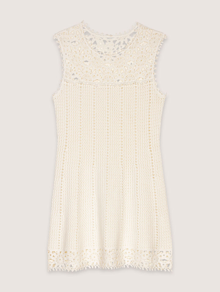 Mini crochet dress