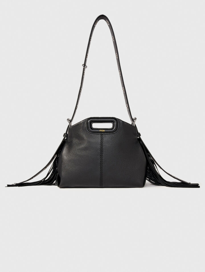 Plain leather mini Miss M bag