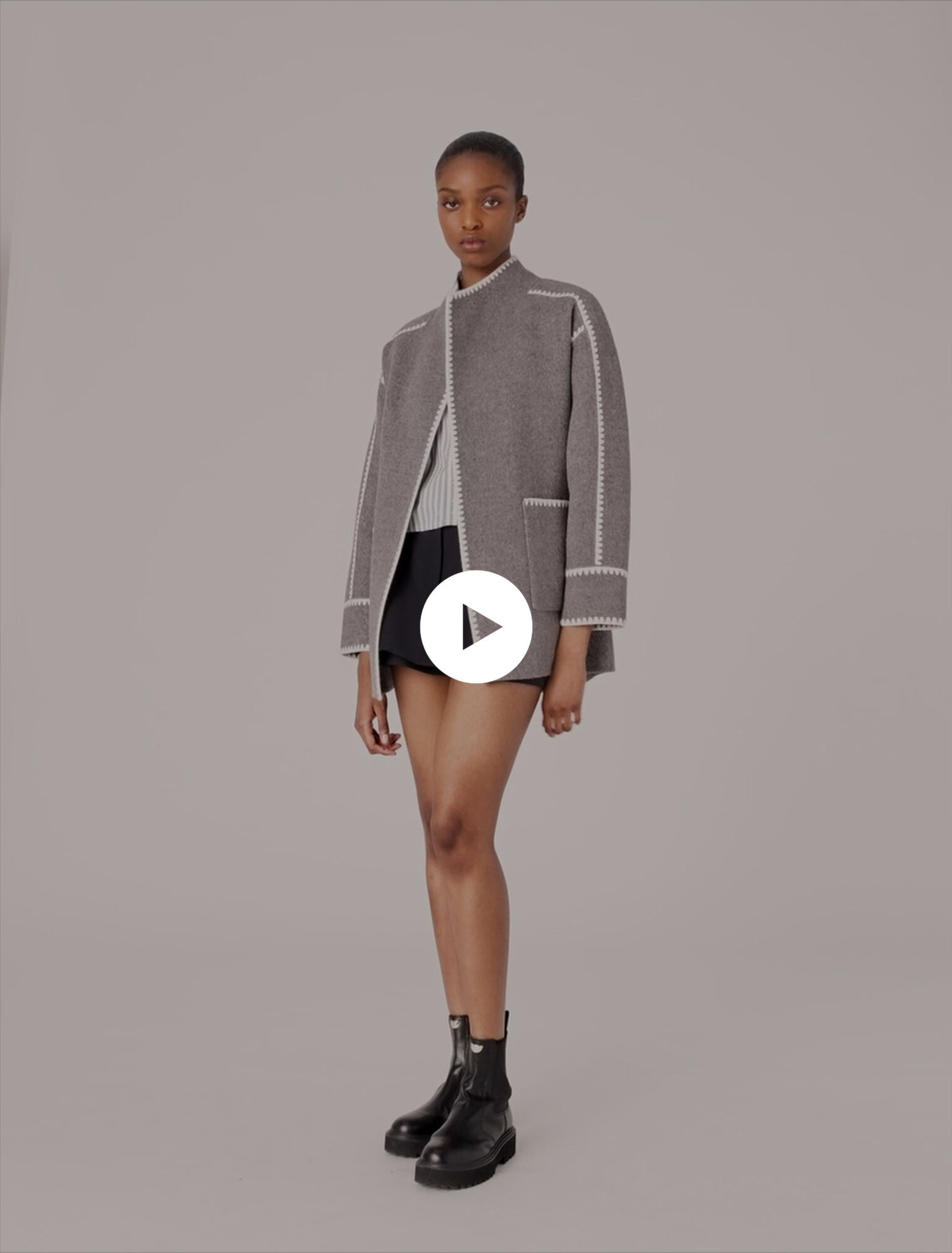 Double-faced coat
