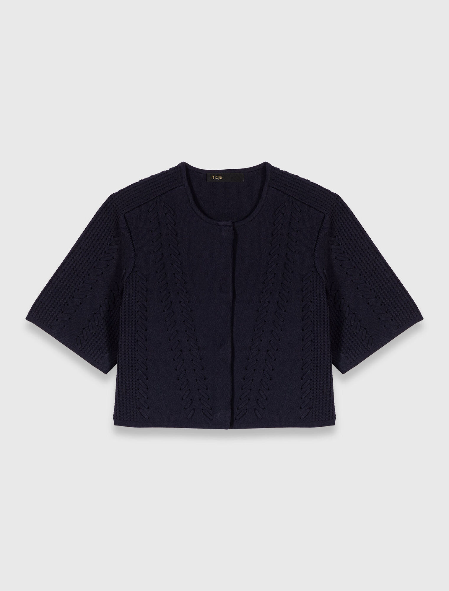 Cropped cardigan