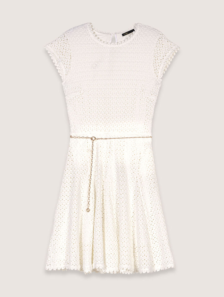 Mini crochet dress