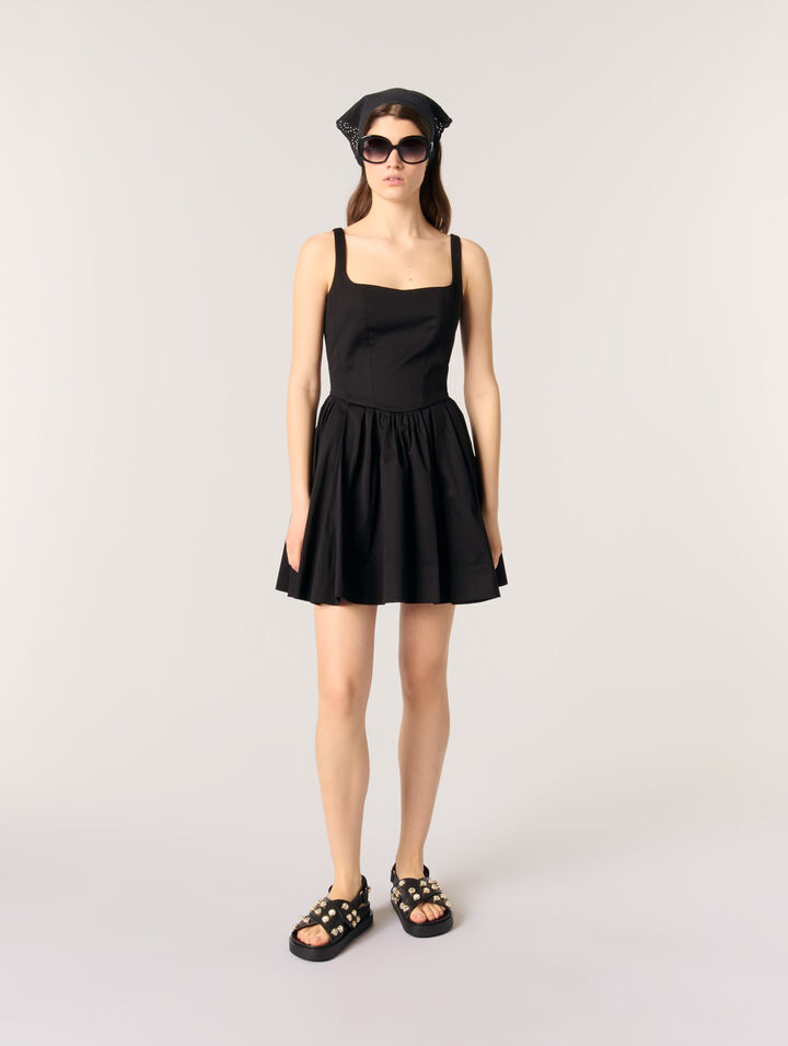 Mini cotton dress