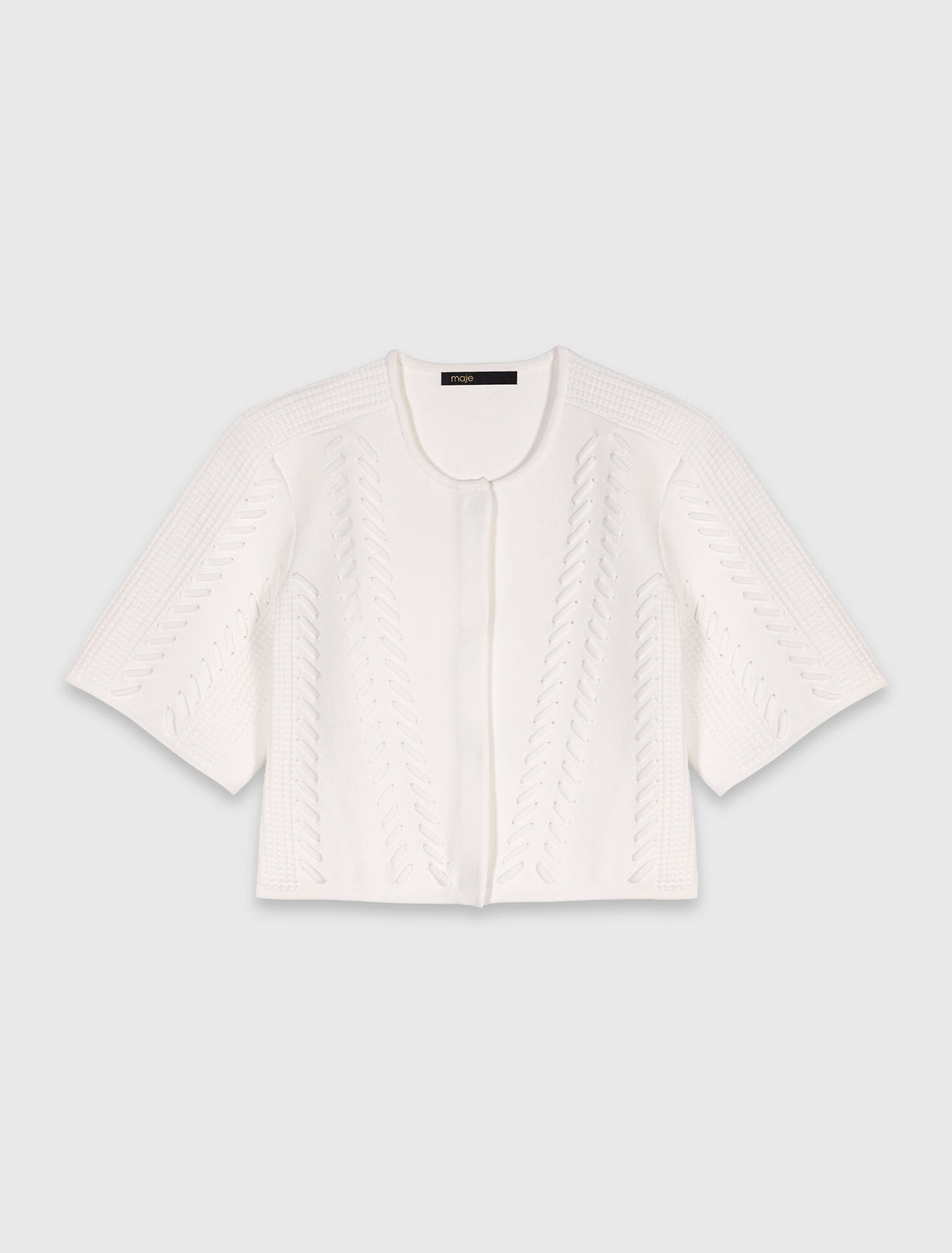 Cropped cardigan