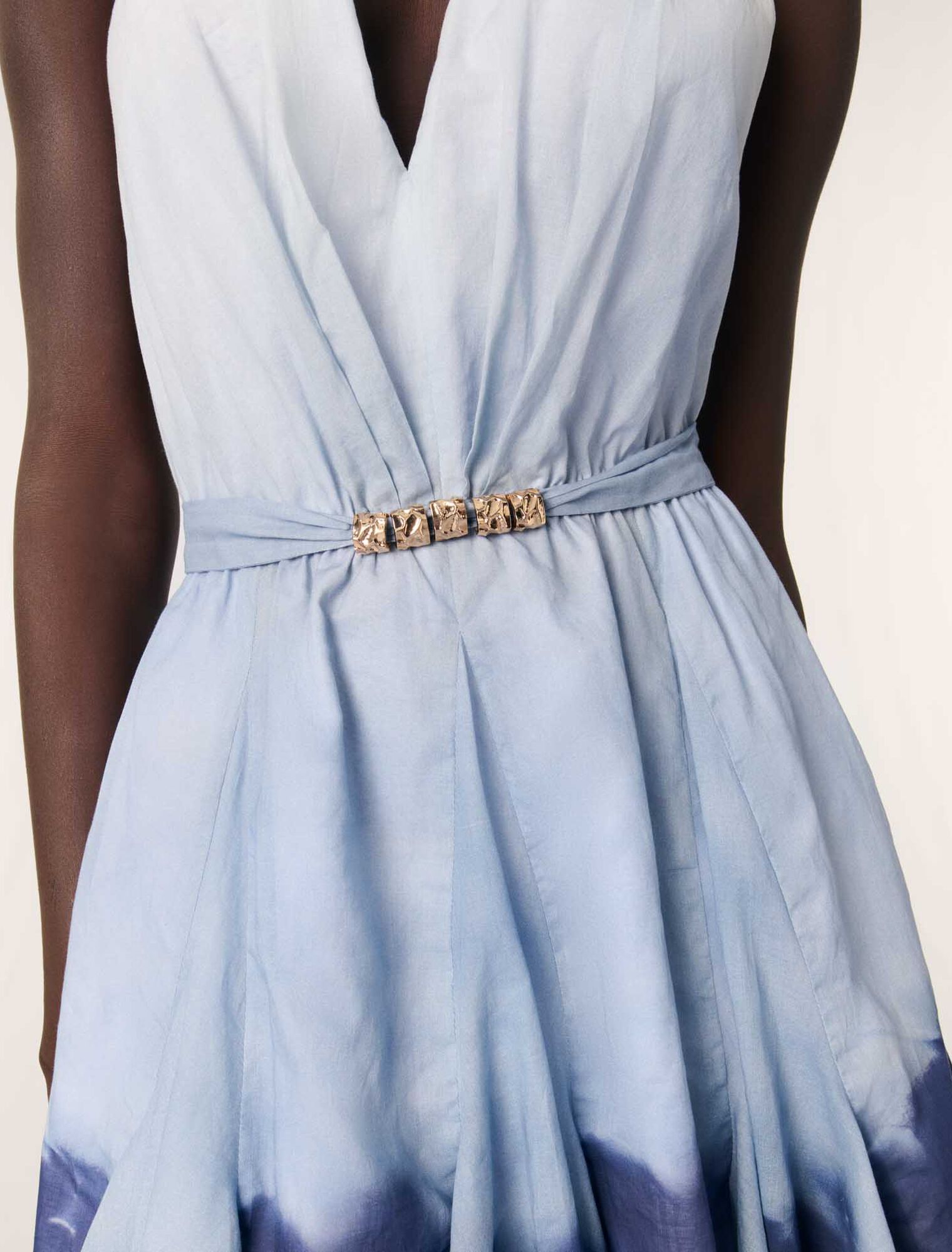 Mini tie-dye dress