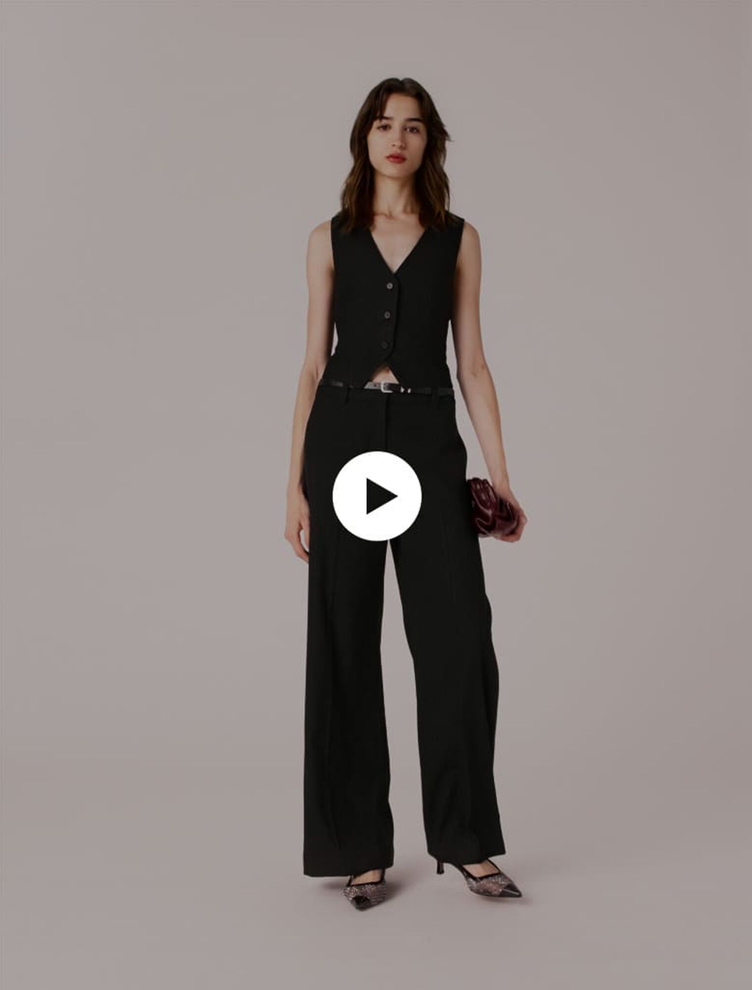 Diamanté tailored jacket