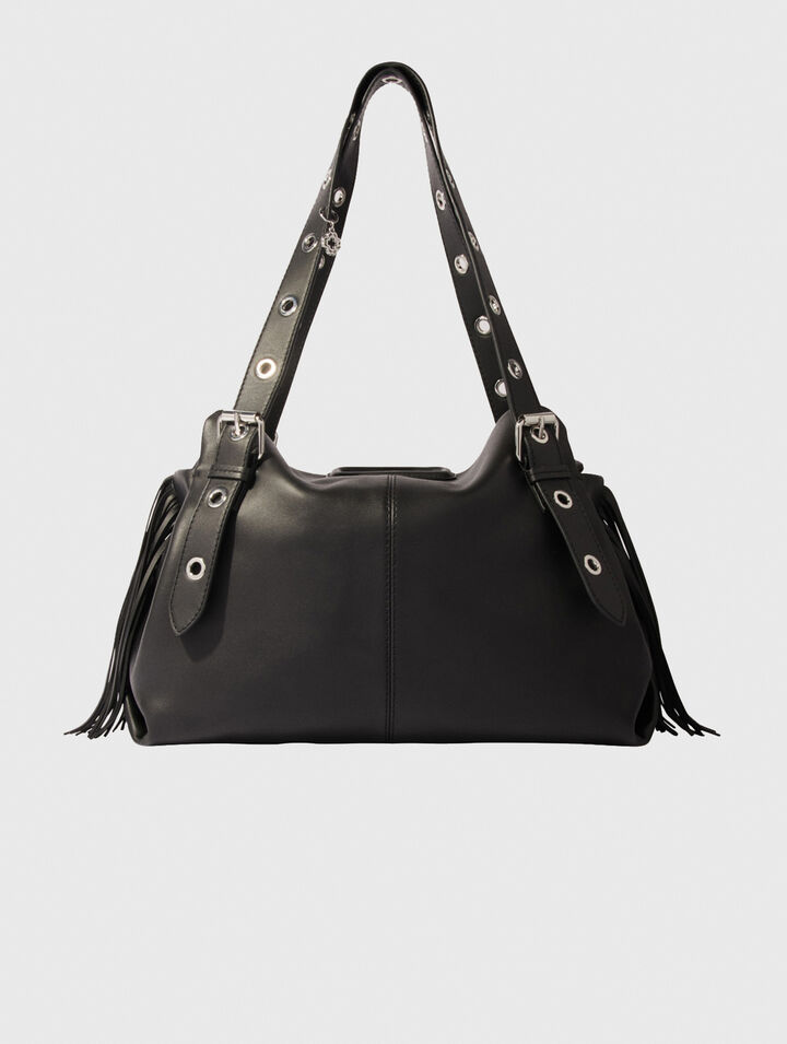 Plain leather Miss M XL bag