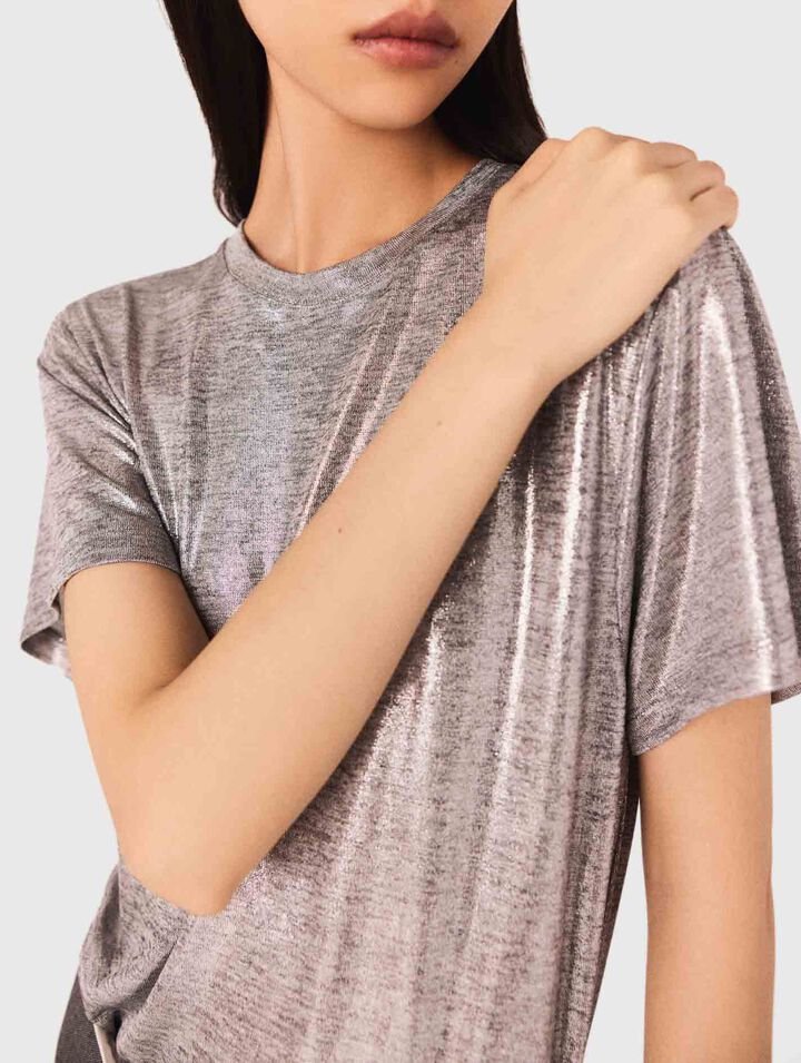 Metallic T-shirt