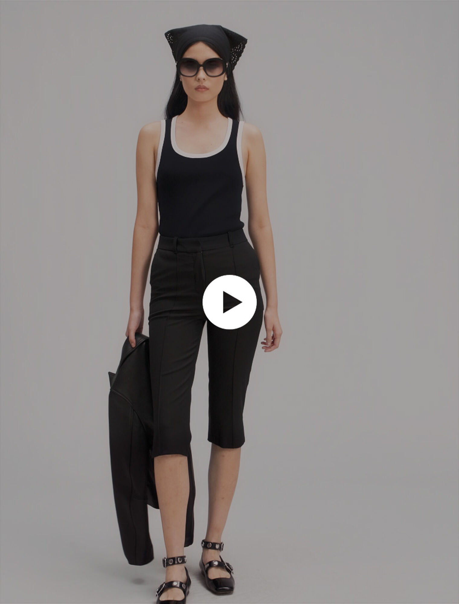 Ribbed vest tank top