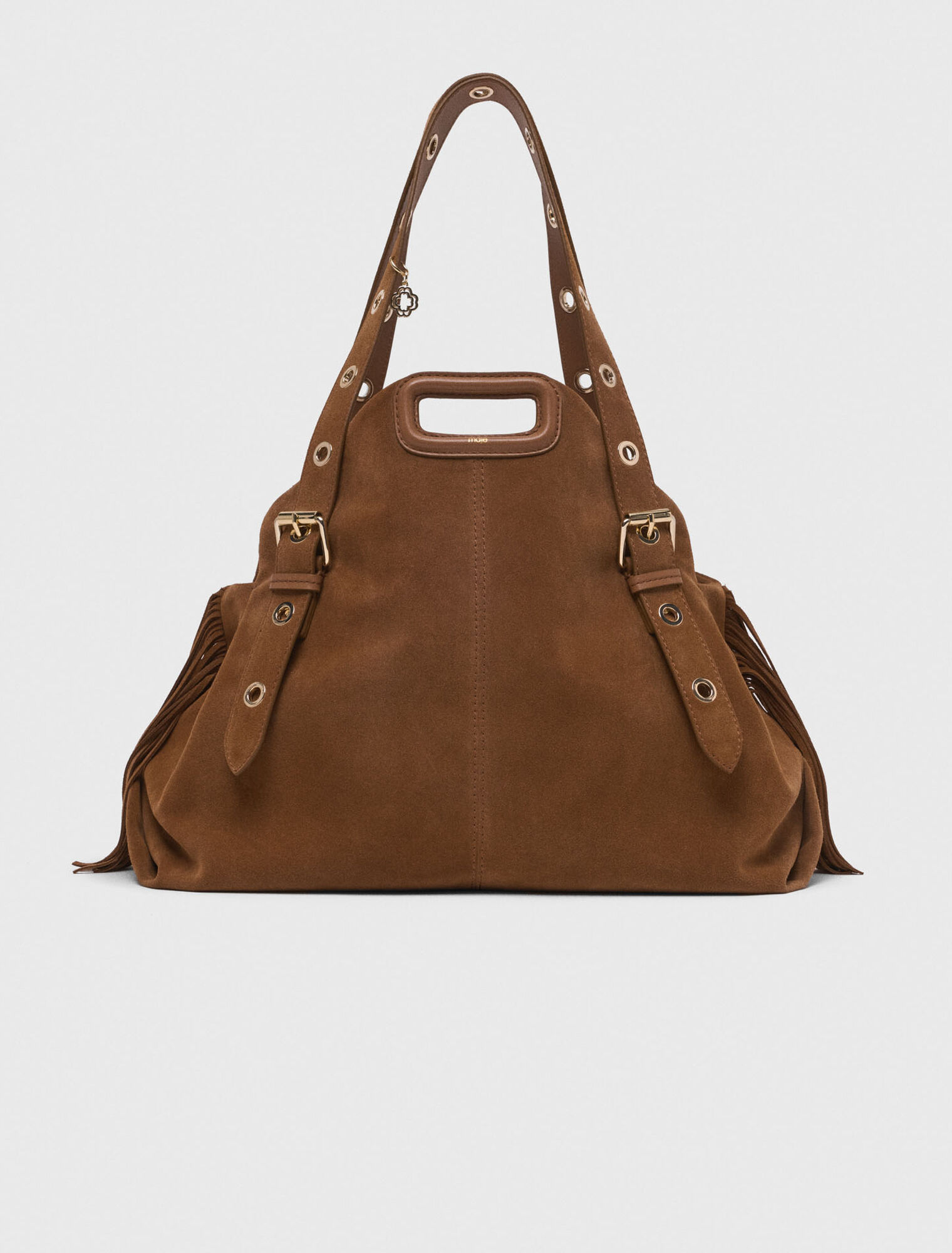 Suede Miss M XL bag
