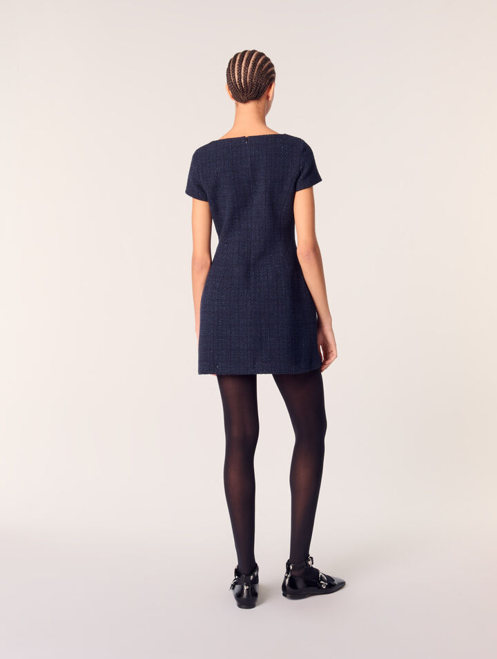 Mini tweed dress