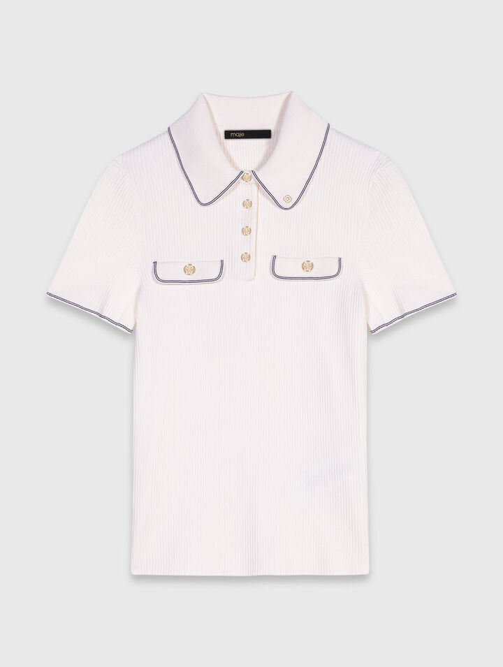 Short-sleeve polo shirt