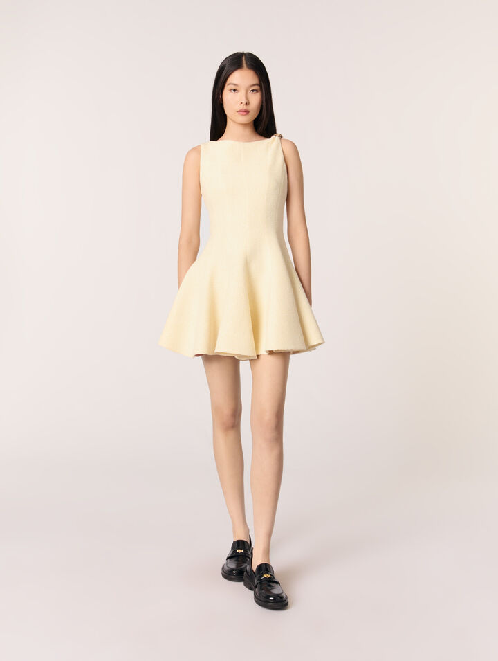 Mini tweed dress