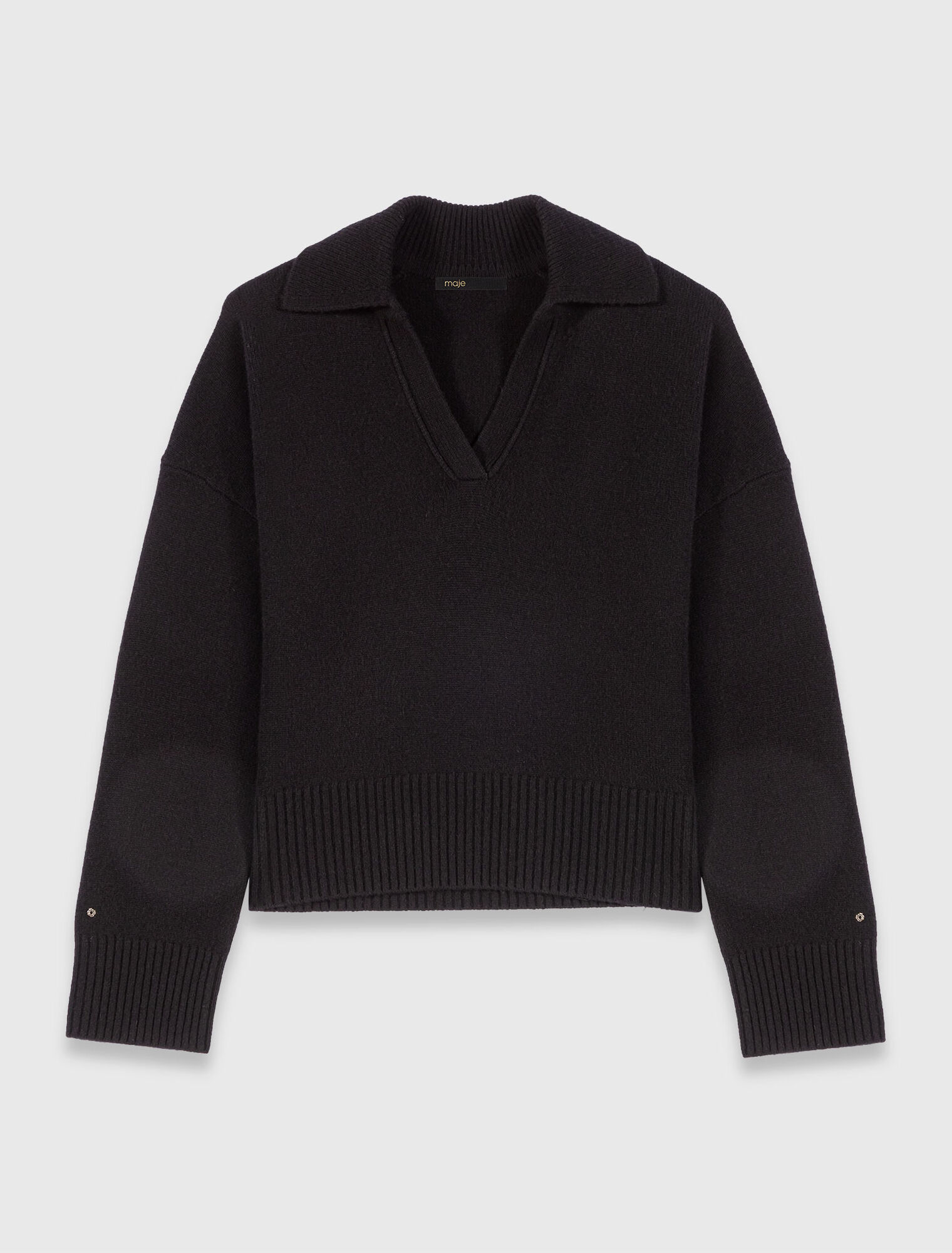 Wool-blend jumper