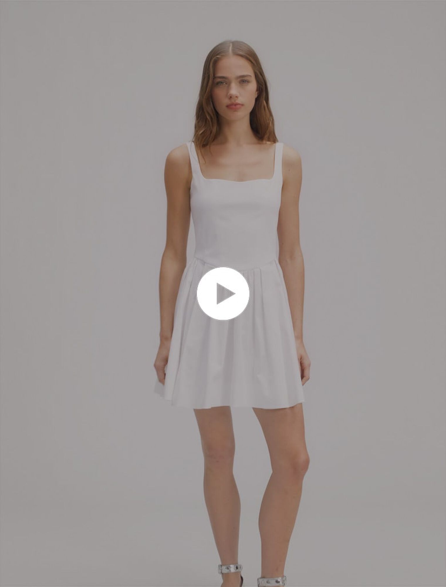 Mini cotton dress