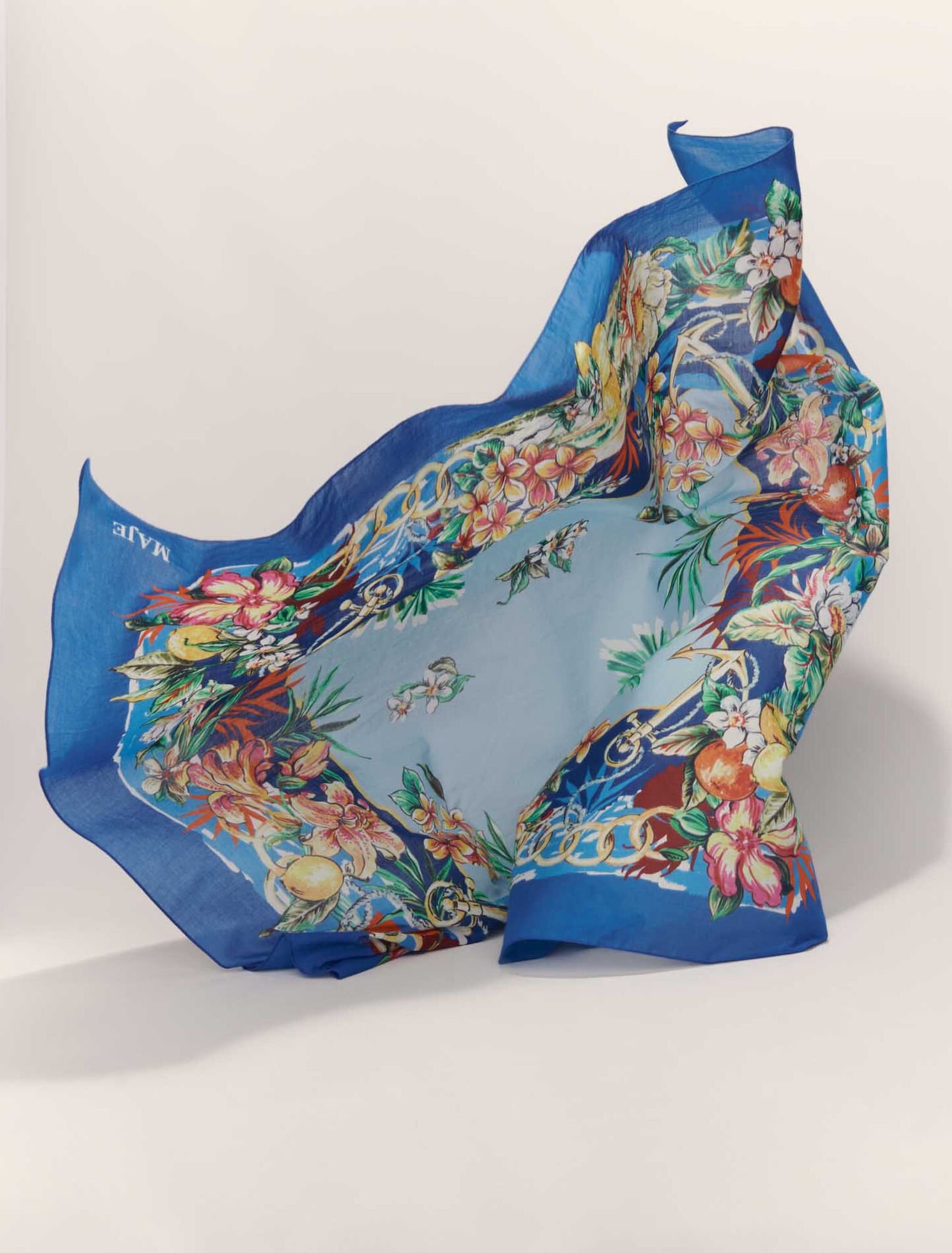 Cotton printed scarf