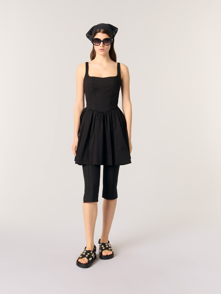 Mini cotton dress