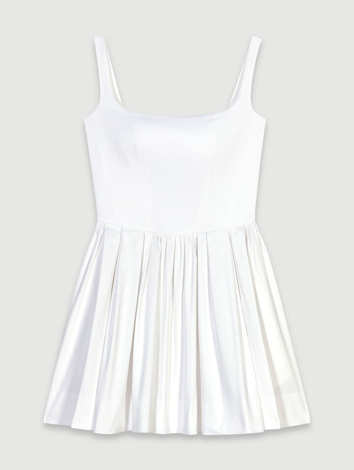Mini cotton dress