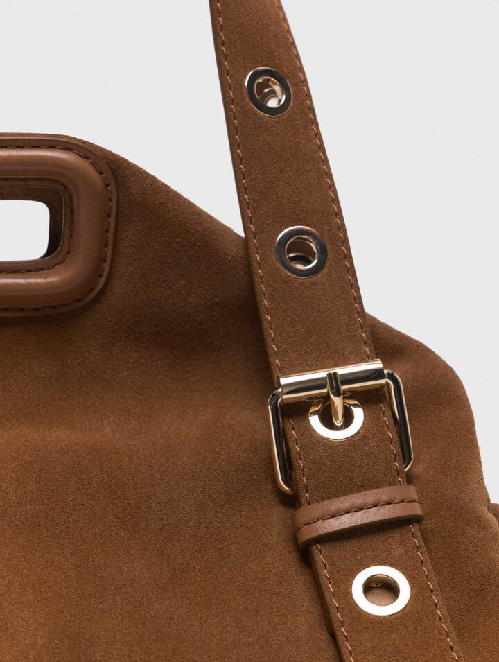 Suede Miss M XL bag