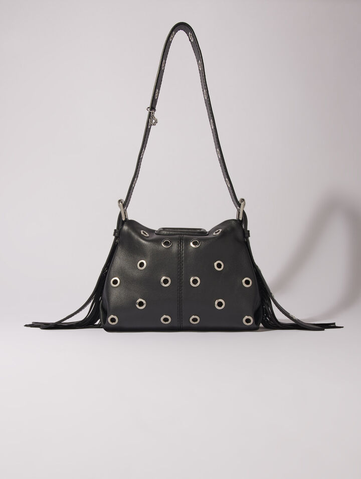 Miss M Mini eyelet leather bag