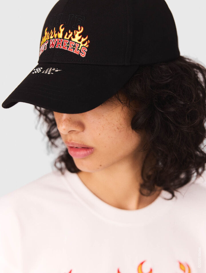 Hot Wheels x Maje cotton cap