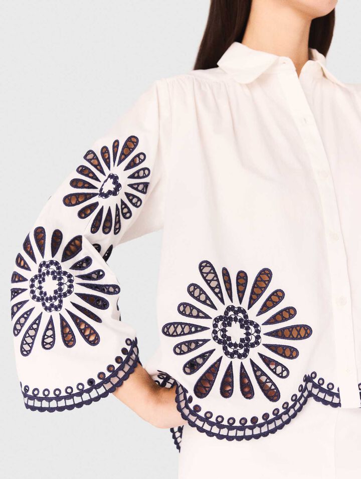 Top court en crochet
