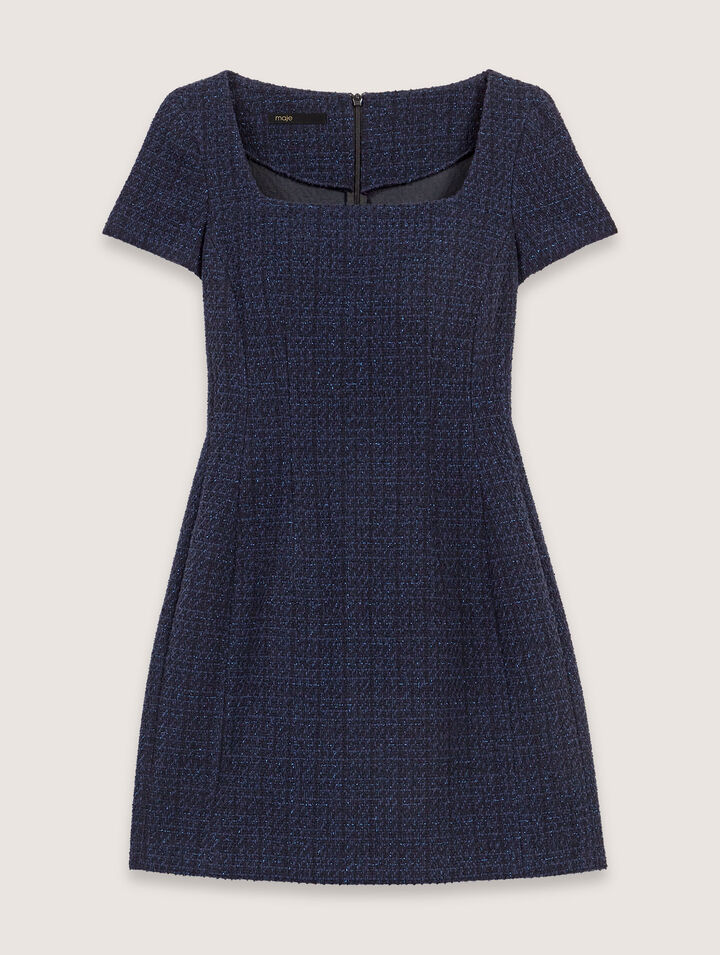 Mini tweed dress