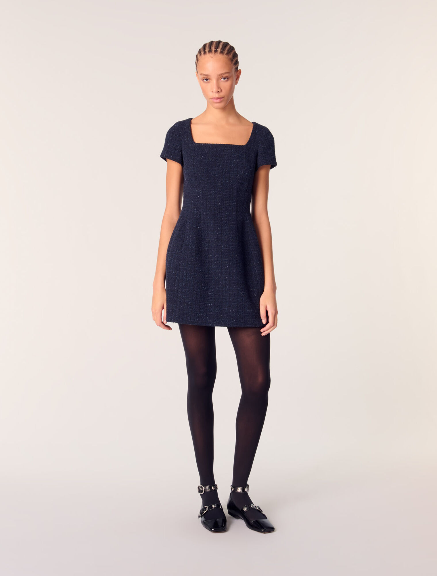 Mini tweed dress