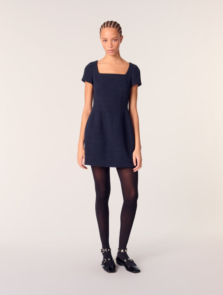 Mini tweed dress