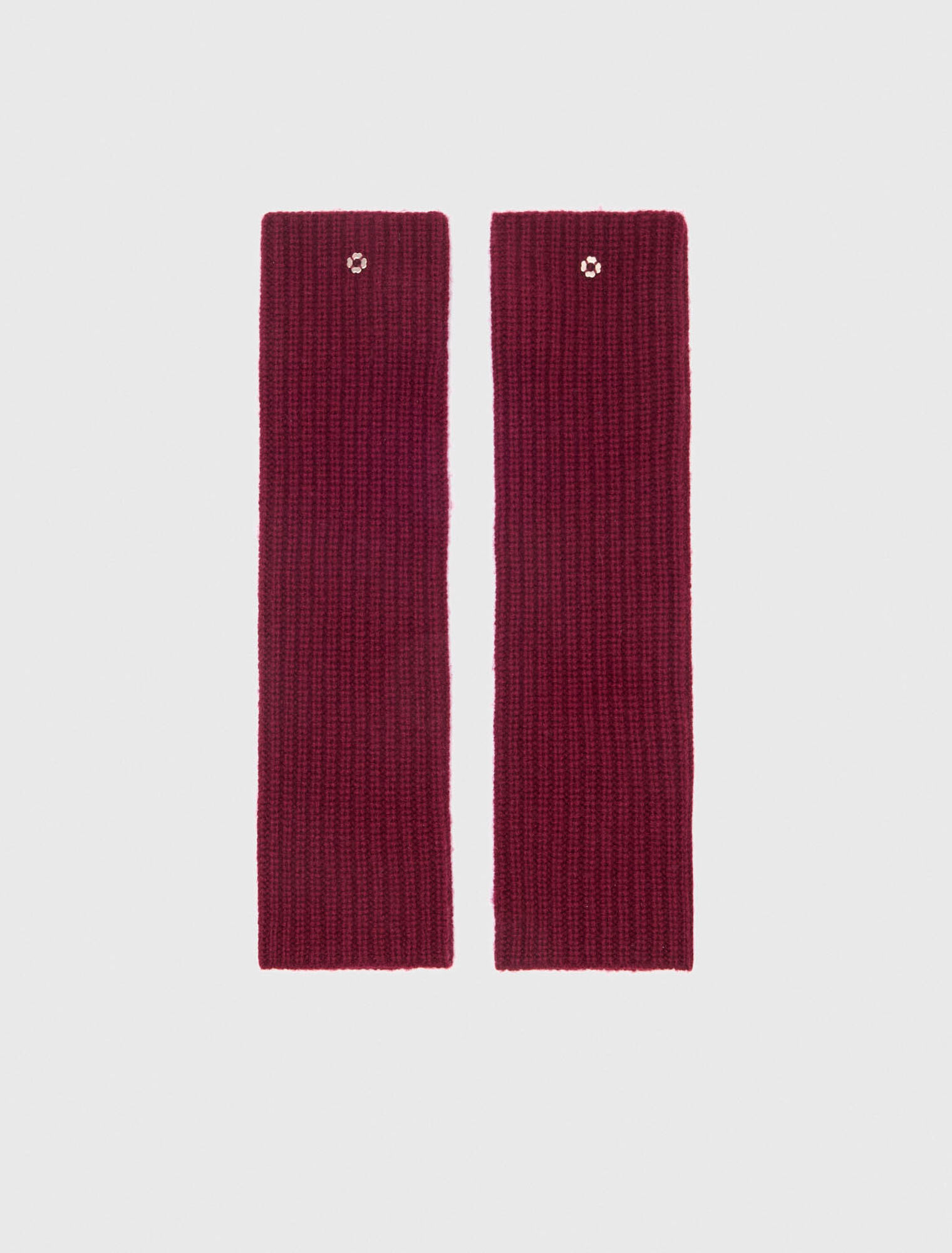 Wool and cashmere mittens