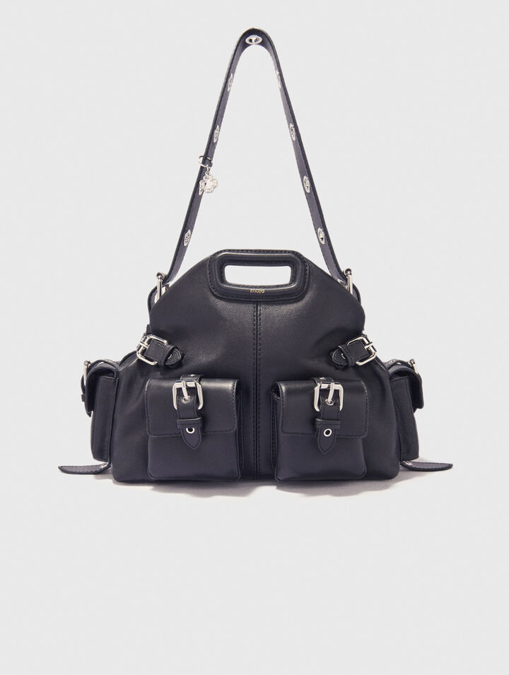 Miss M cargo bag in leather