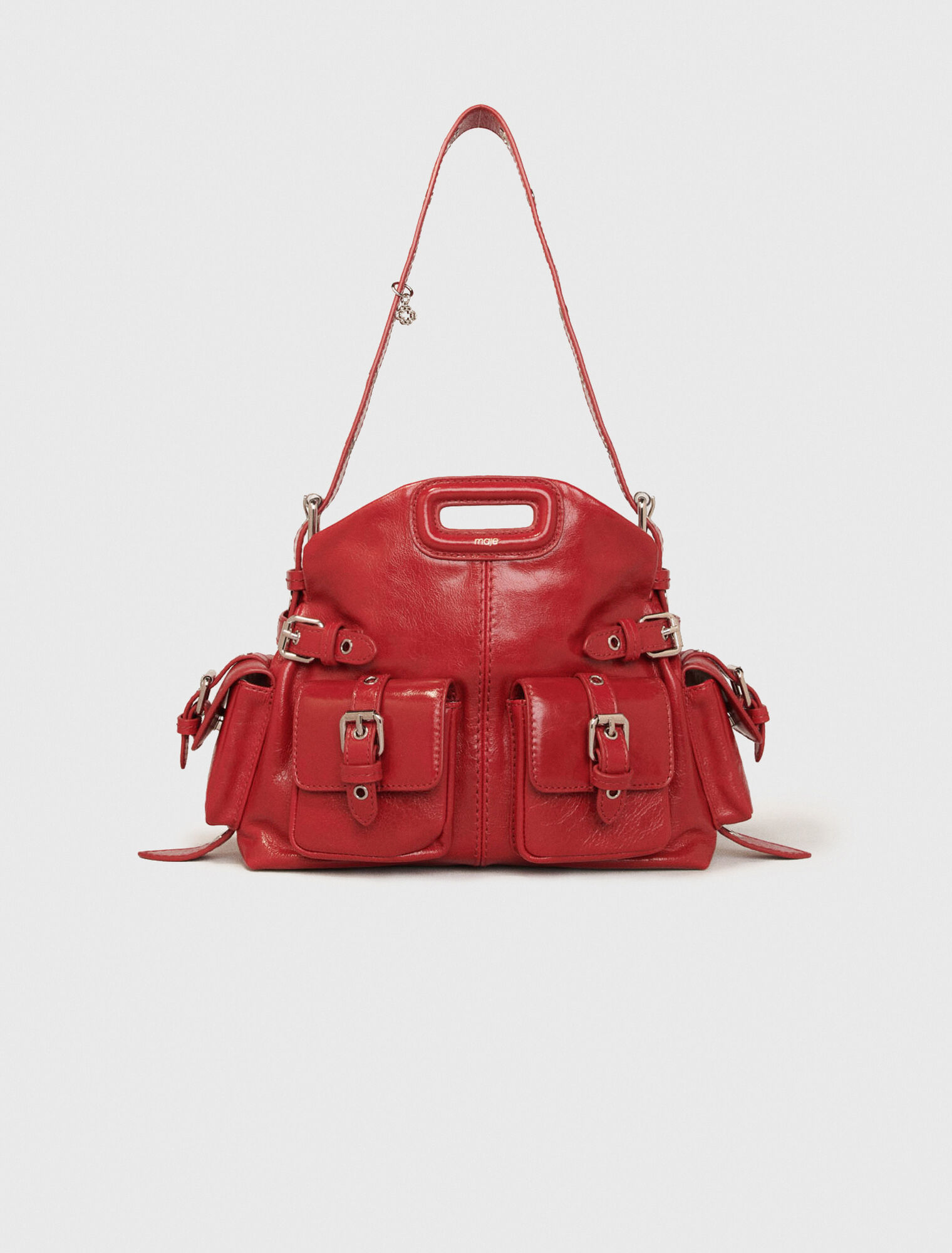 Miss M Mini cargo leather bag