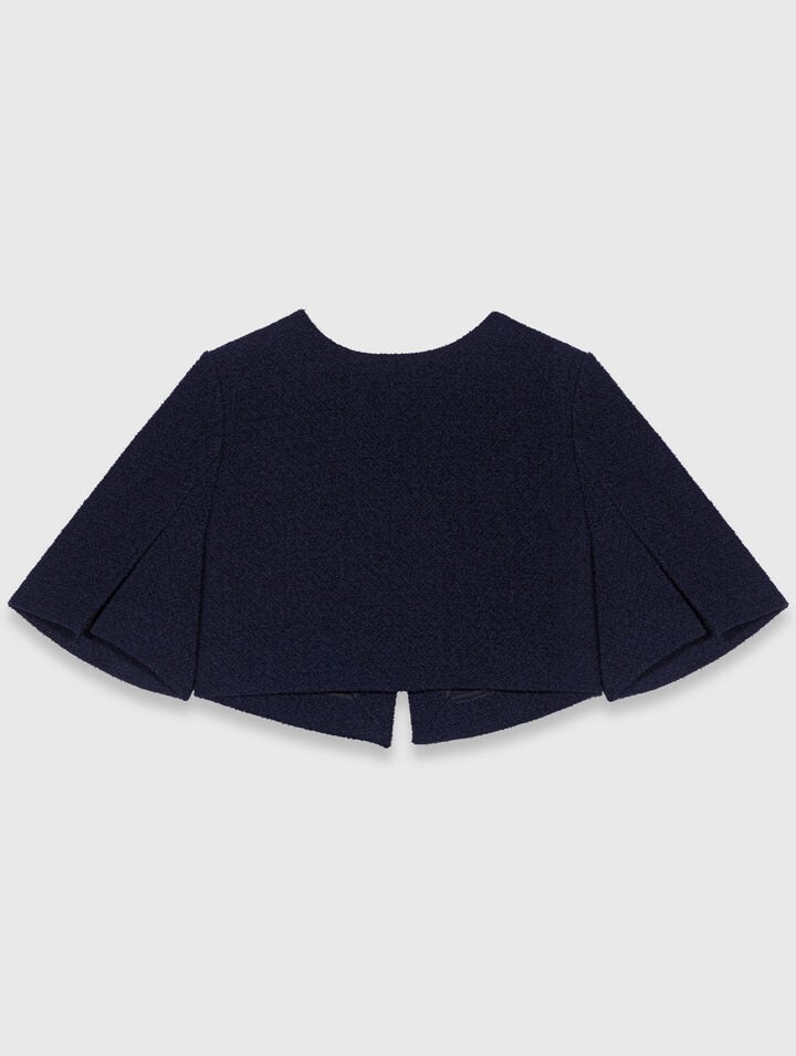 2-in-1 tweed dress