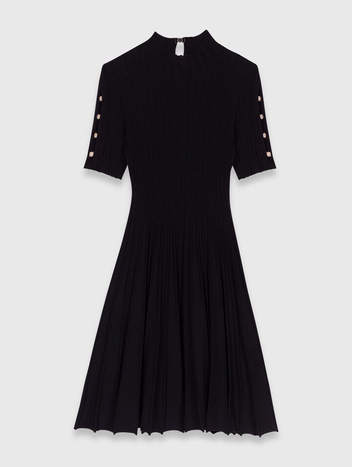 Mini knit dress