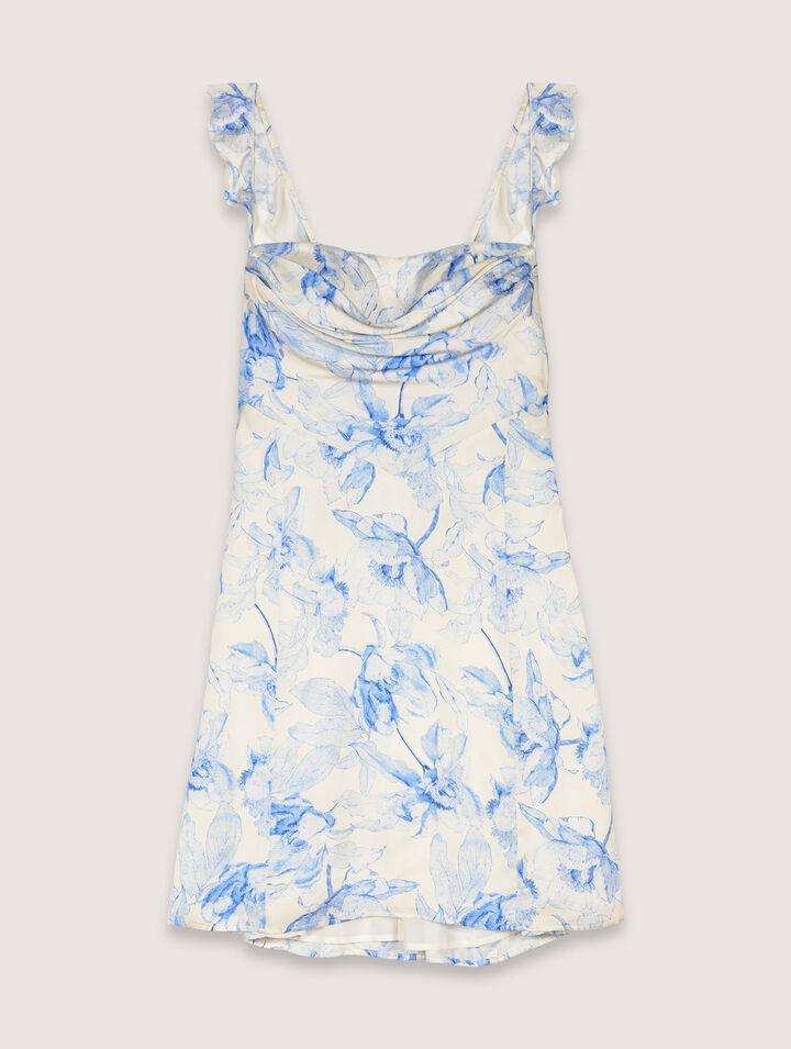 Mini patterned dress