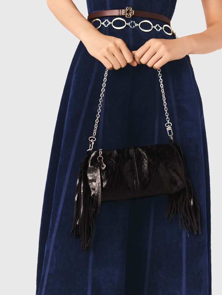 Velvet midi dress
